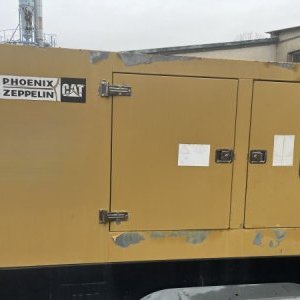 foto 120kW elektrocentrála CAT +přívěs tandem do 2.5t BEZ TP