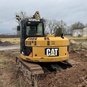 foto 8.4t bagr pásák CAT 308D rypadlo