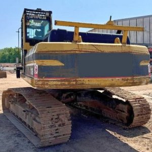 foto 21m/36t demoliční bagr CAT 330BL dobré pasy rypadlo bourací