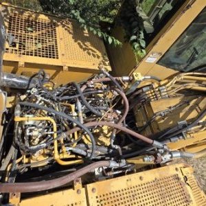 foto 21m/36t demoliční bagr CAT 330BL dobré pasy rypadlo bourací