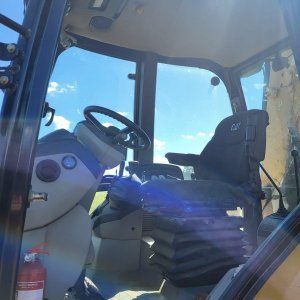 foto traktorbagr CAT 428E (SPZ) rypadlo-nakladač