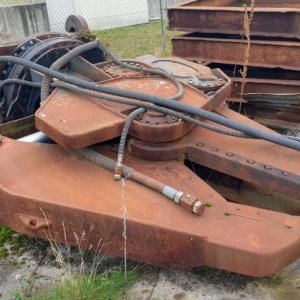 foto 2x roto 3.6t CAT MP40 kleště nůžky 350bar beton demolice kov Verachtert